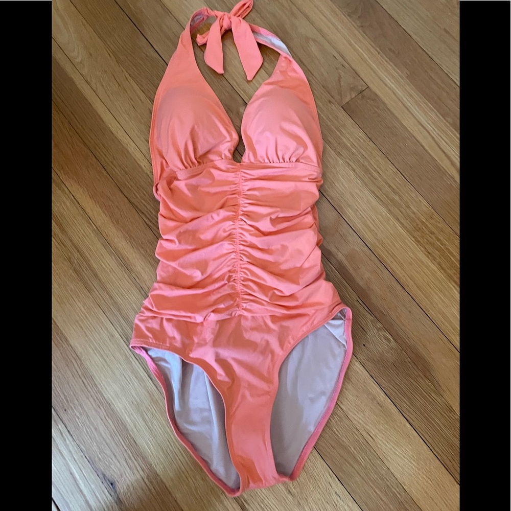Coral One Piece Swimsuit NWT